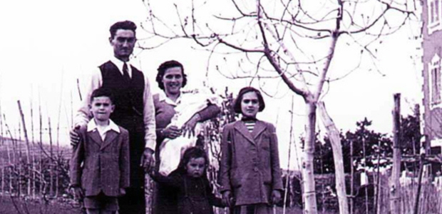 Antica foto di famiglia